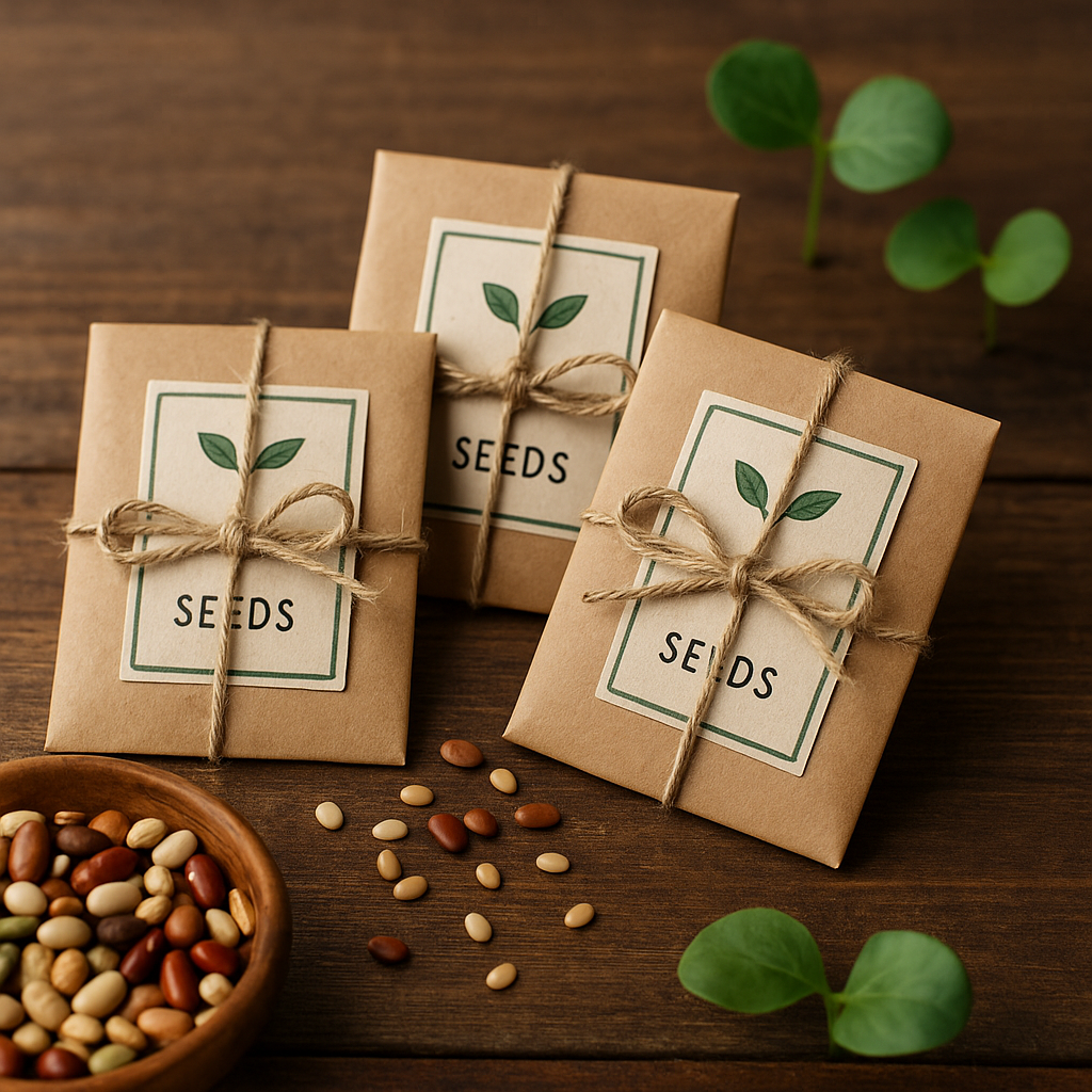 Cadeaux éco-responsables : pourquoi les graines font toujours plaisir