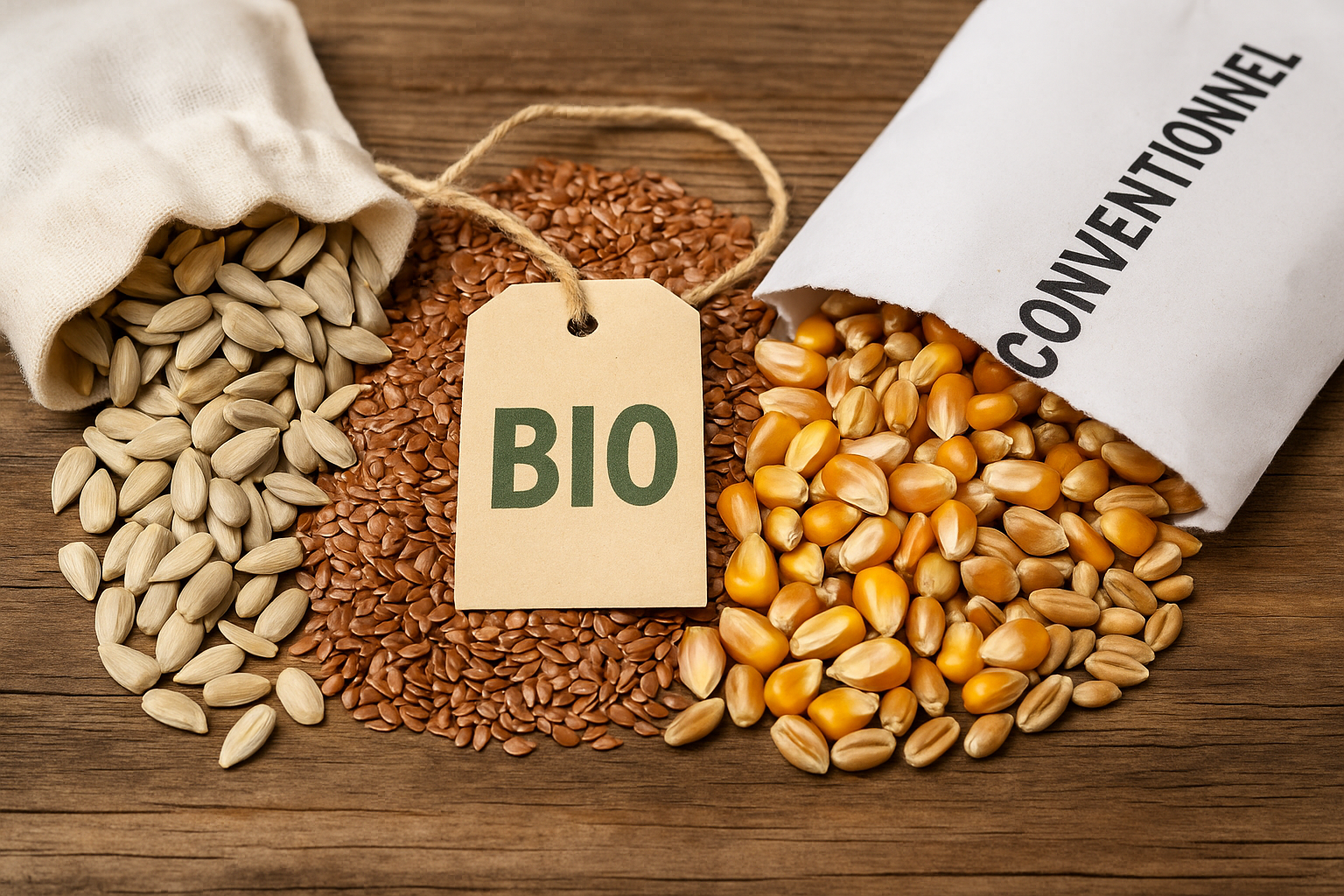 Graines bio vs graines conventionnelles : que contiennent-elles vraiment ?