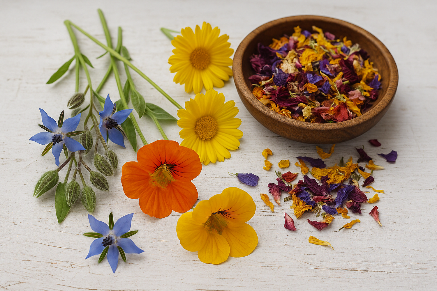 Graines de fleurs comestibles : semis, récolte et utilisation en cuisine