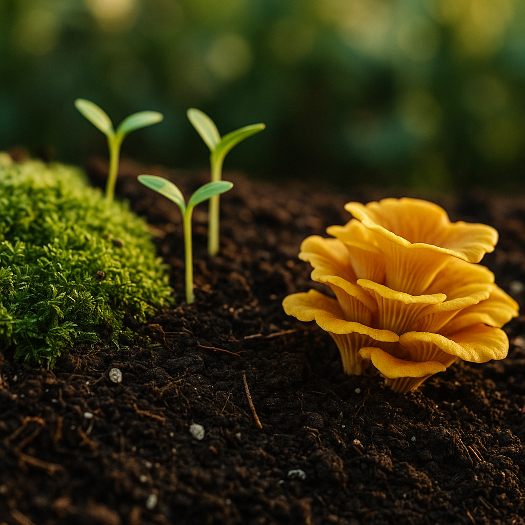 Les bases du sol vivant : bactéries, champignons, micro-organismes