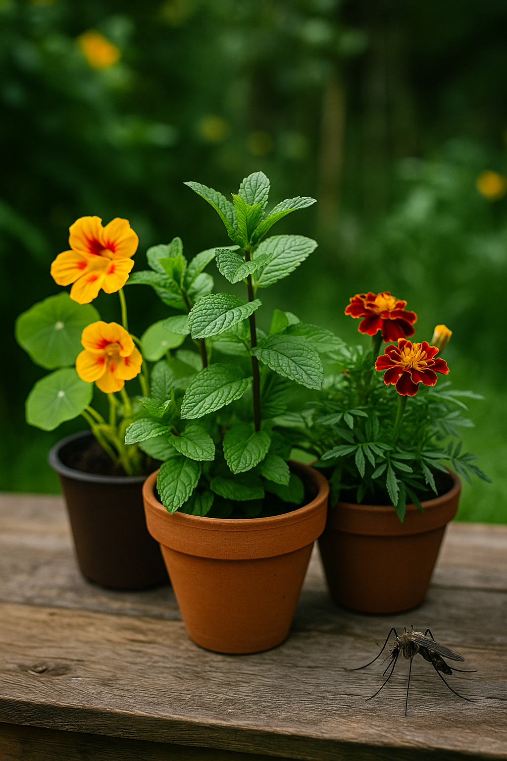 Plantes répulsives : lesquelles semer pour éloigner moustiques et pucerons ?