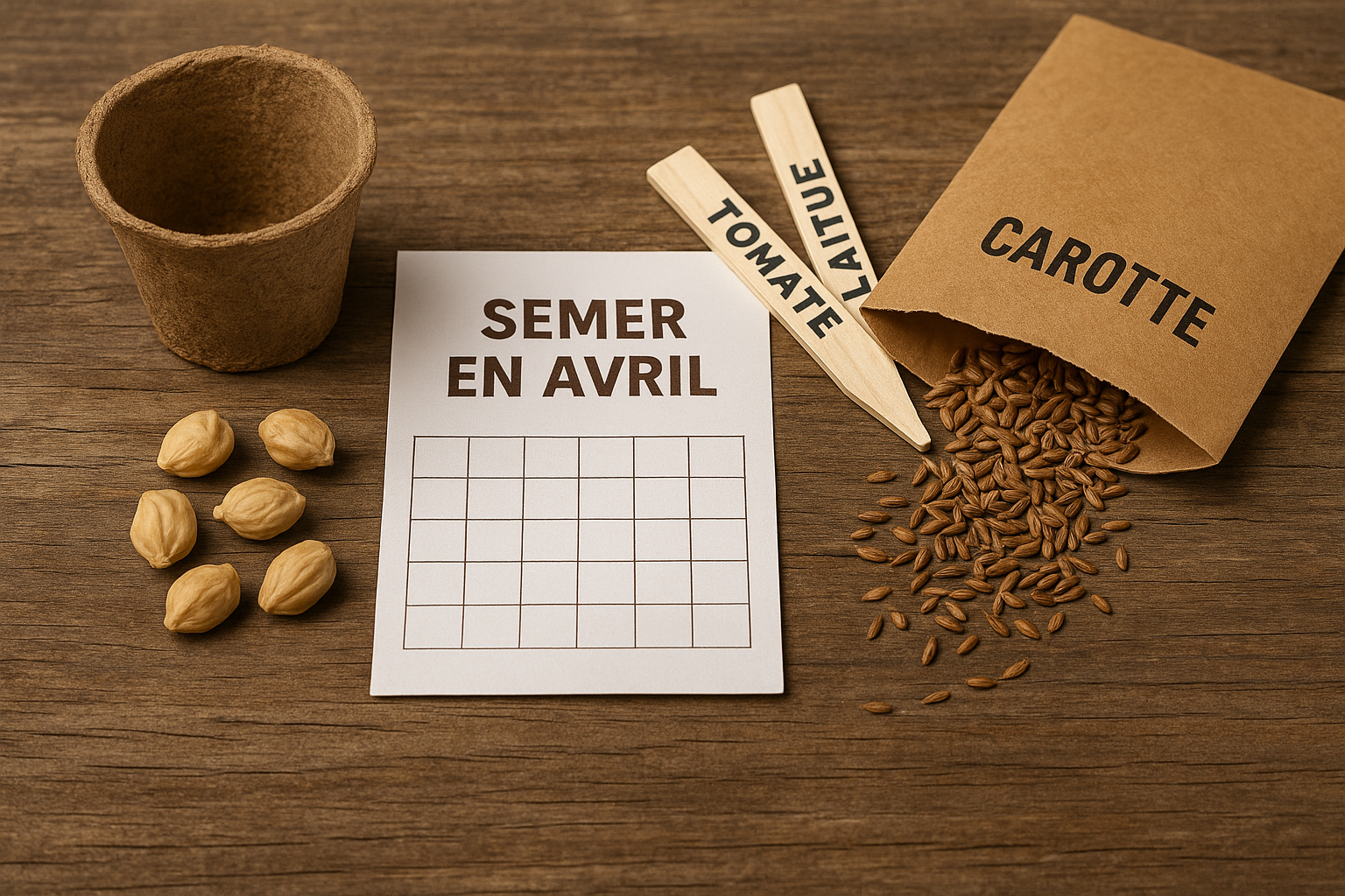 Semer en avril : que planter au potager ce mois-ci ?
