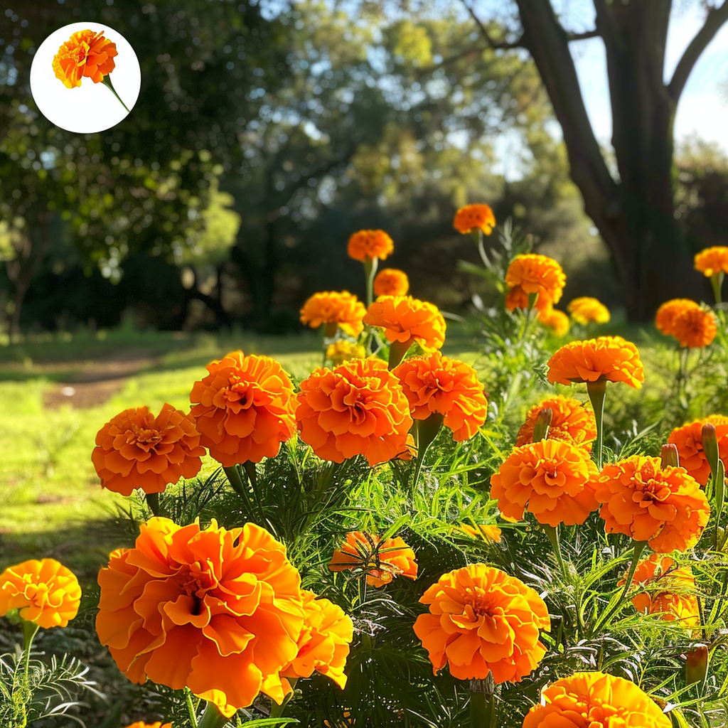 150 개의 금잔화 씨앗