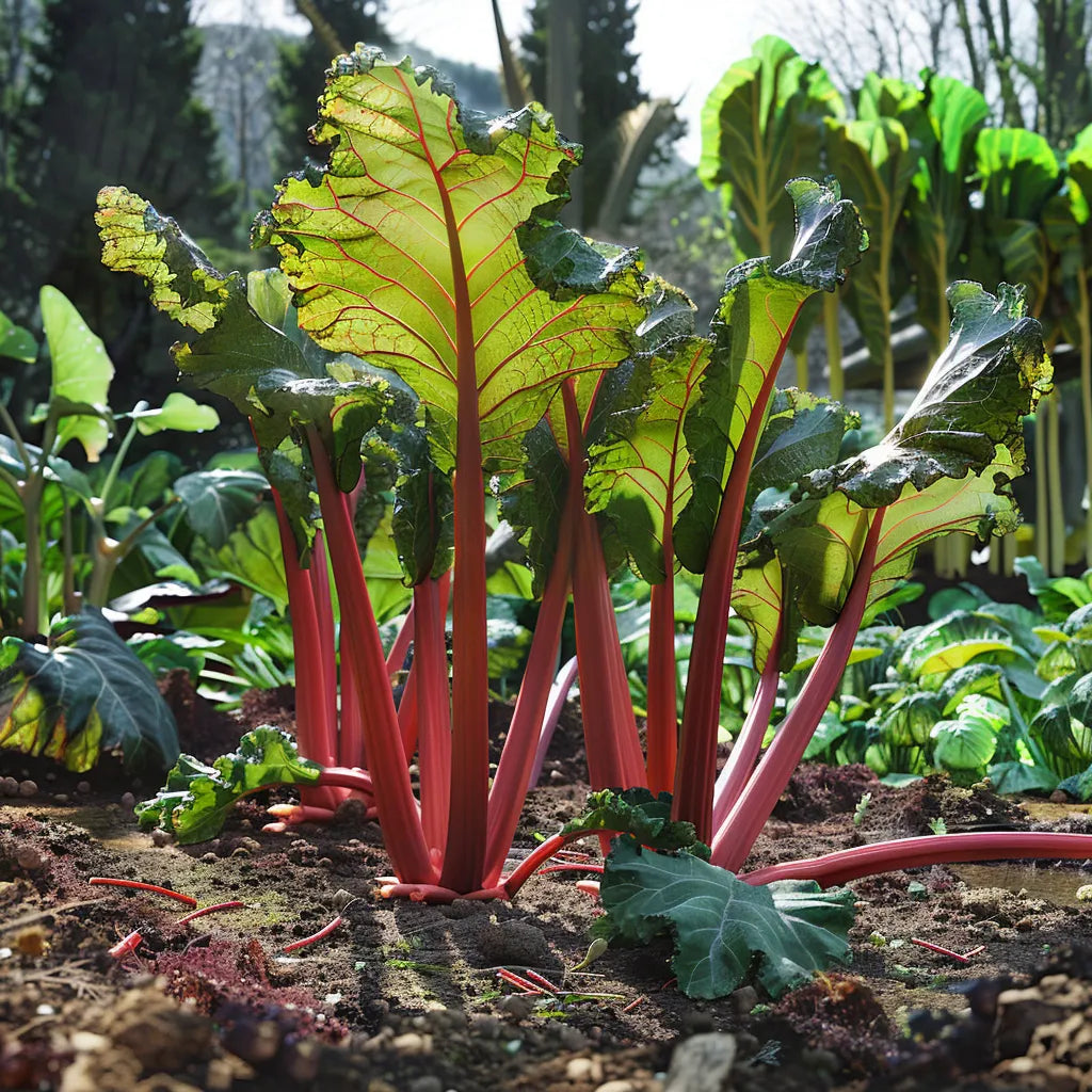 20粒のルバーブの種