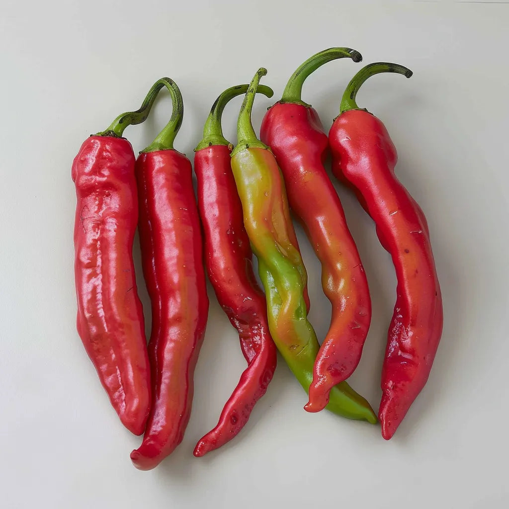 25 Semi di Peperone Dolce Molto Lungo delle Landes