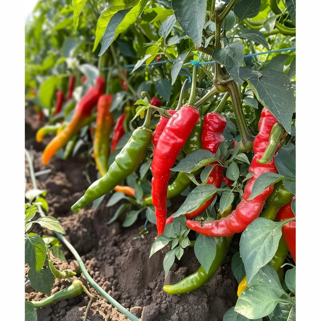 ランド地方の非常に長い甘ピーマンの種 25粒