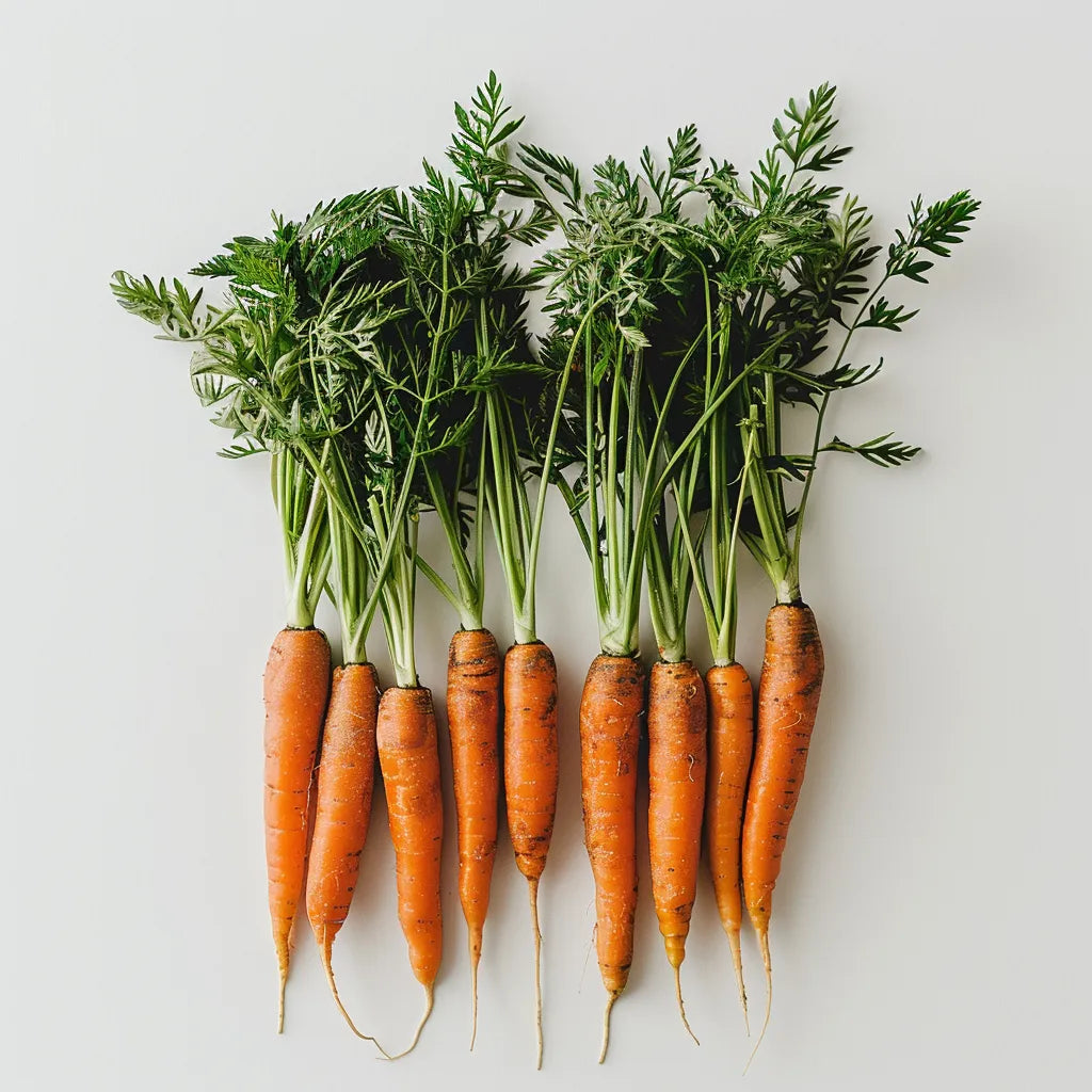 500 Semillas de Zanahoria Nantaise