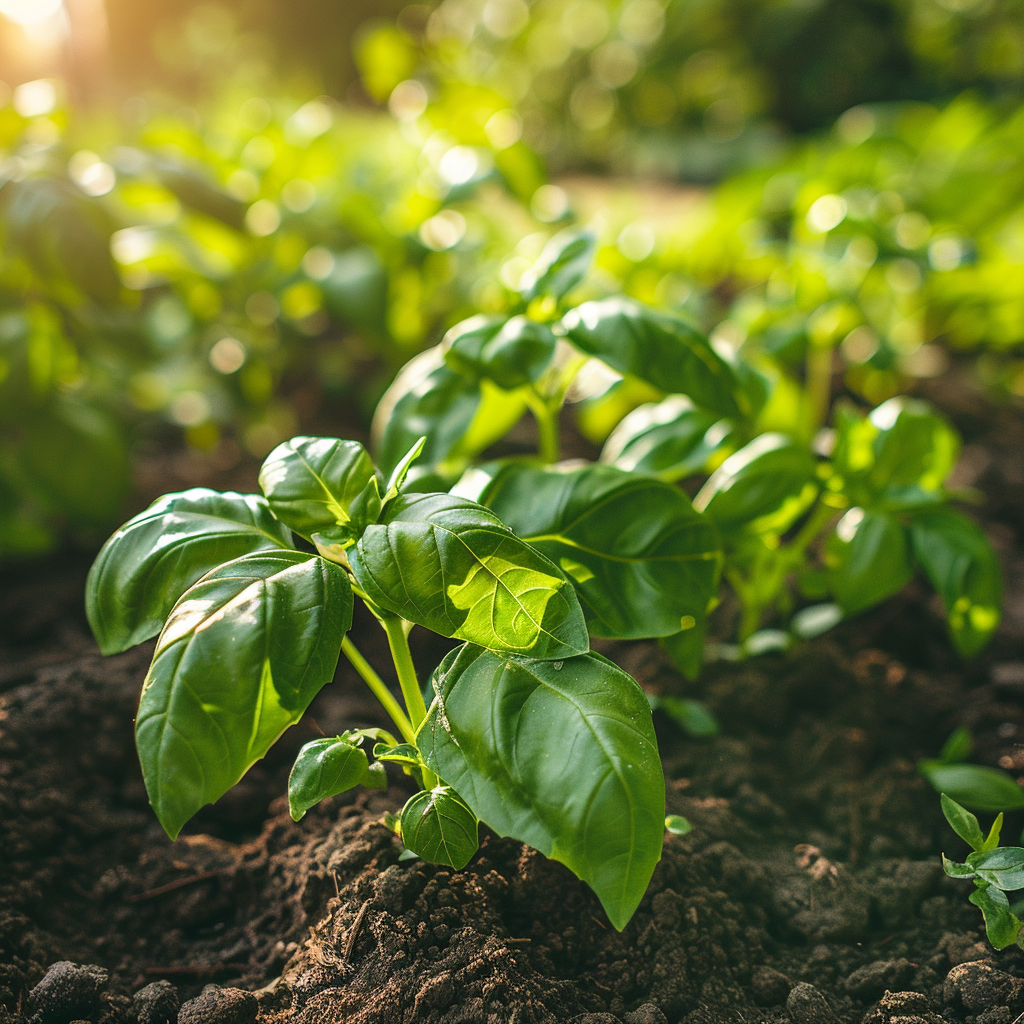 500粒のバジルの種