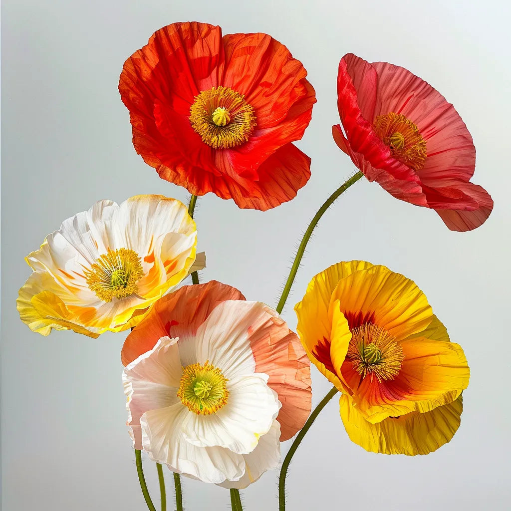 500 아이슬란드 양귀비 씨앗