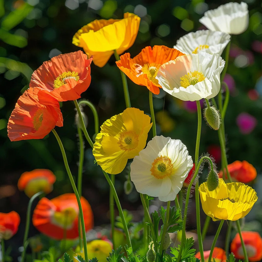 500 아이슬란드 양귀비 씨앗