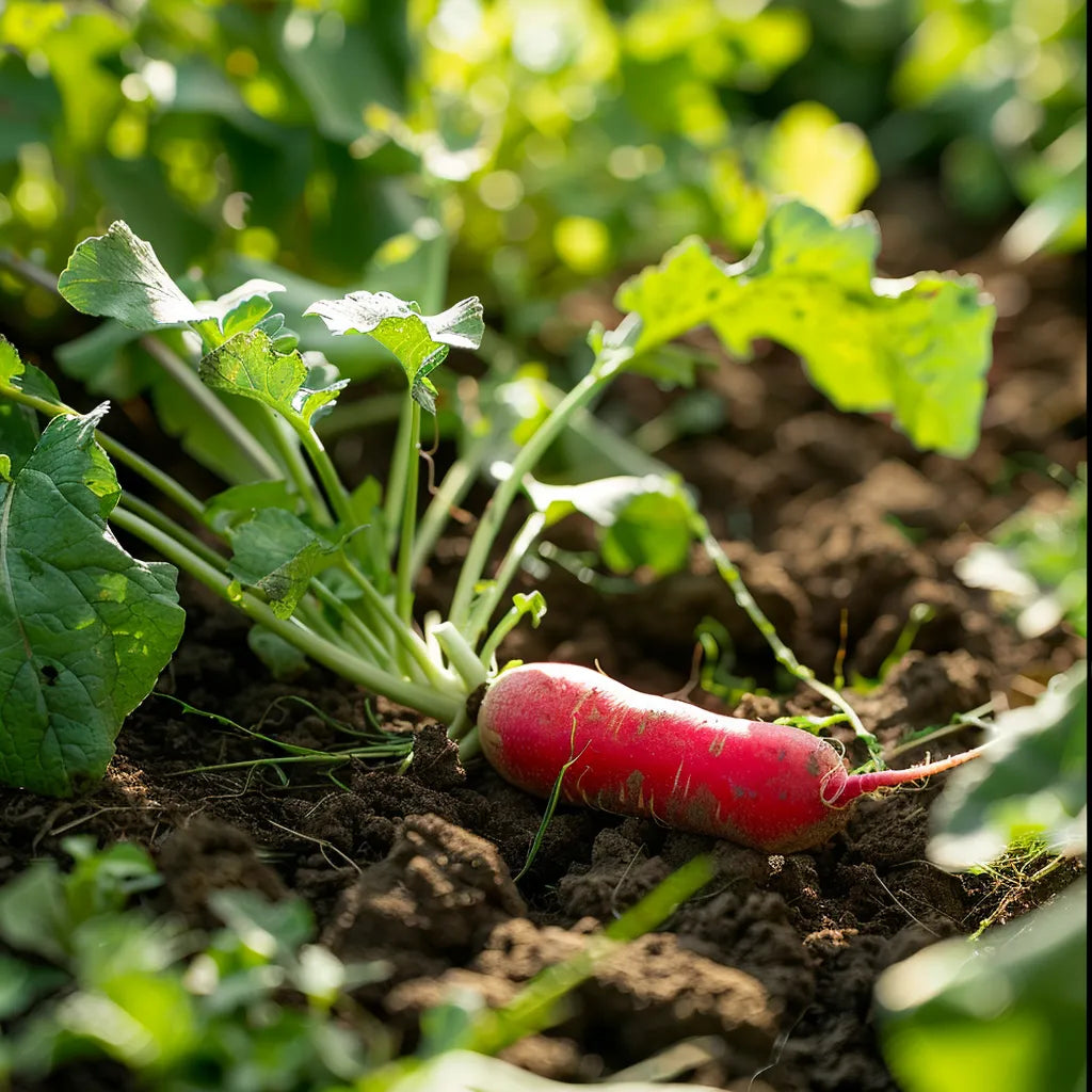 300本の半長ラディッシュの種