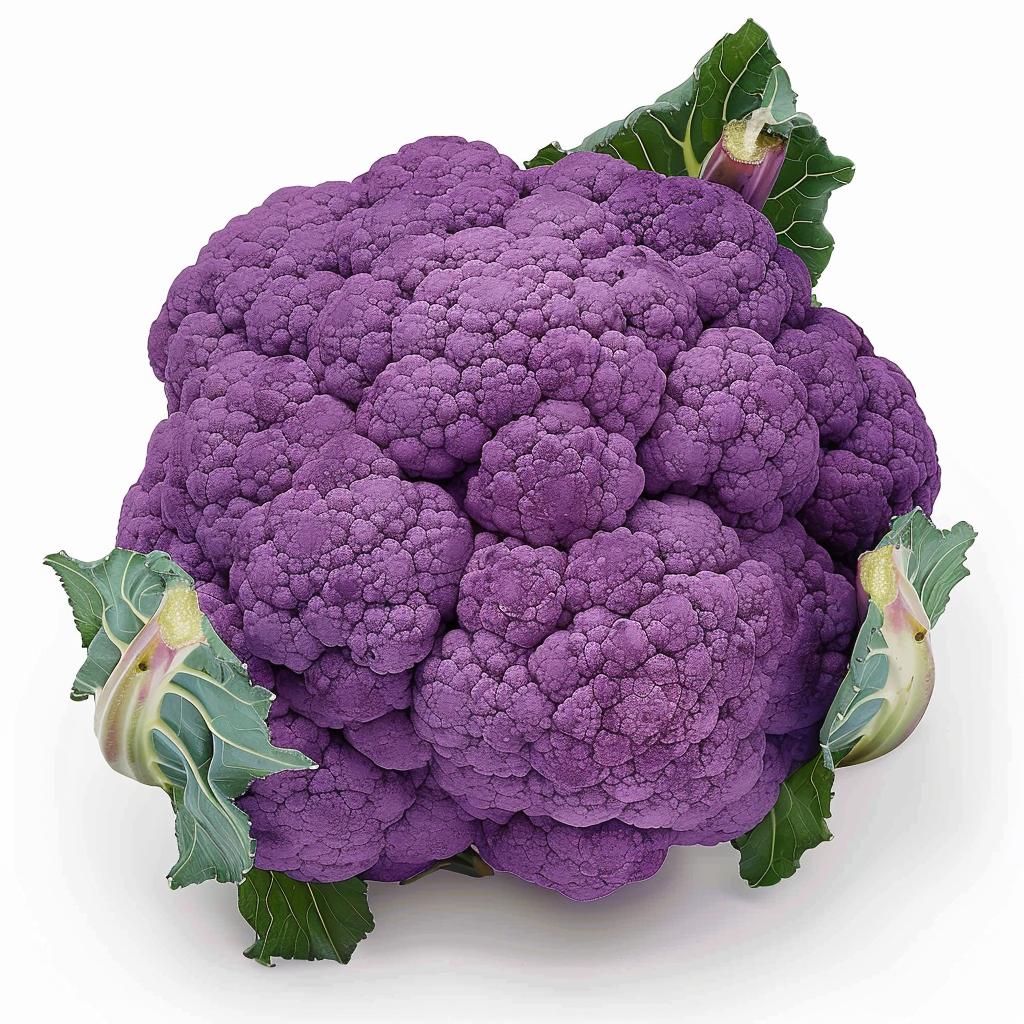 100 Semillas de Coliflor Violeta