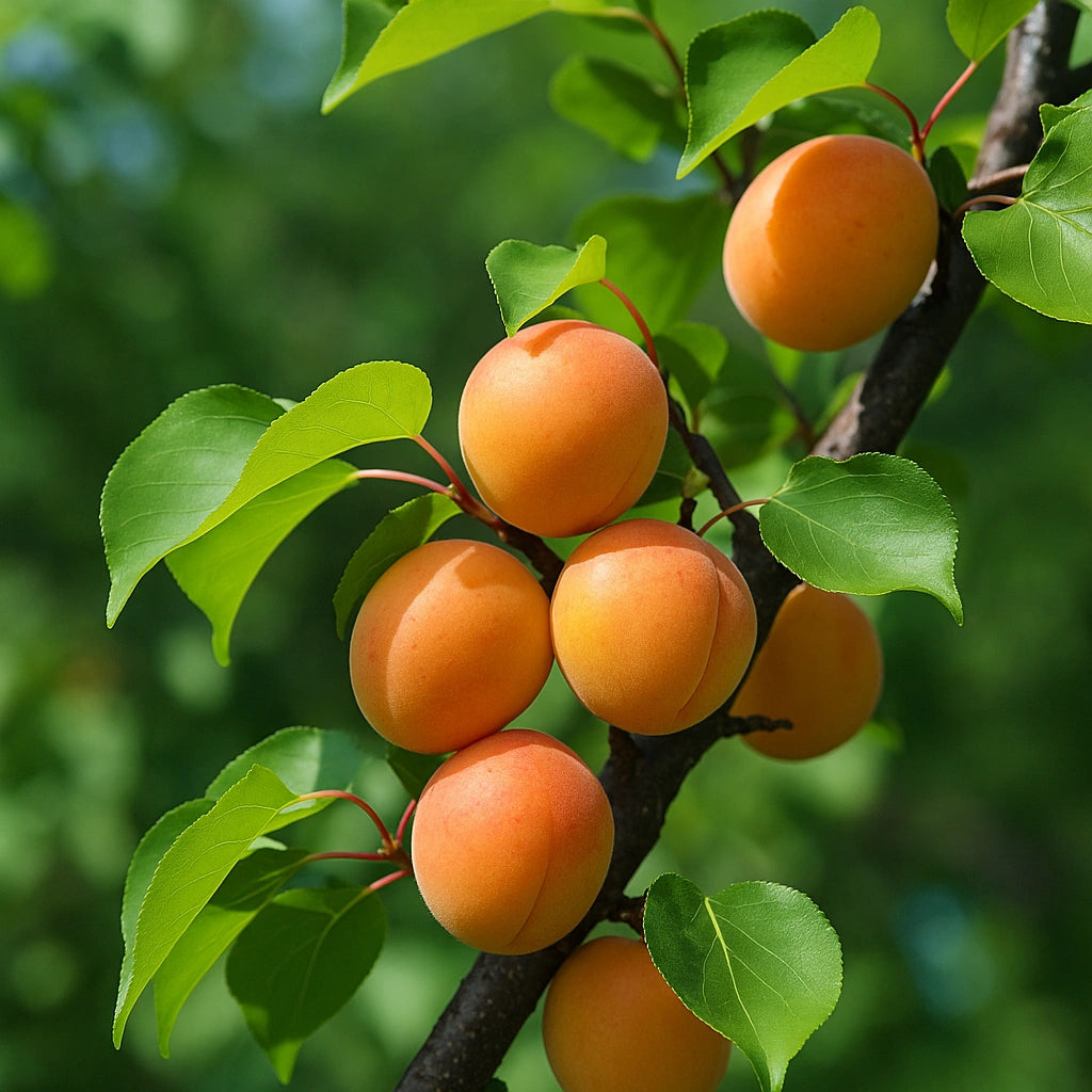 5颗普通杏树种子(Prunus armeniaca)