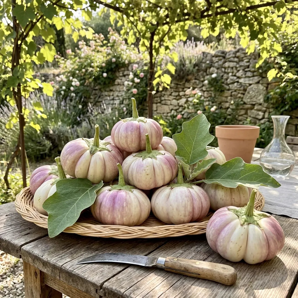 白圆茄子 Rotonda di Bianca 种子(Solanum melongena) — 图片 5
