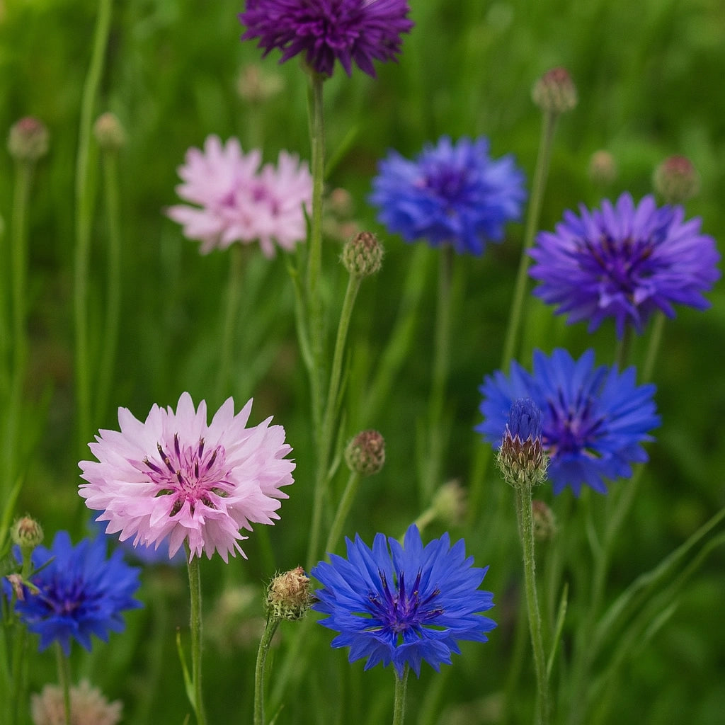 80 Hạt Hoa Thanh Cúc Hoàng Gia (Centaurea moschata imperialis)