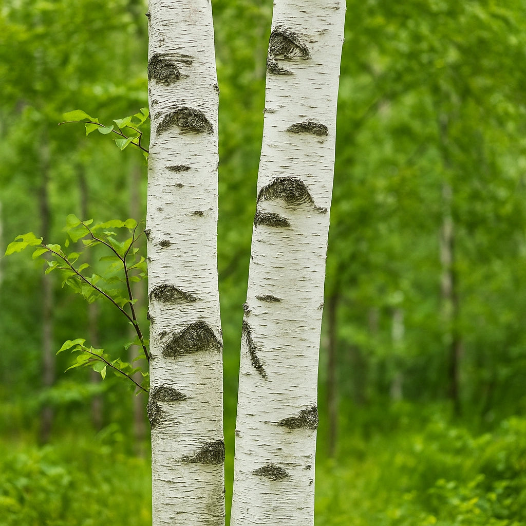 100個のシラカバの種(Betula pendula verrucosa)