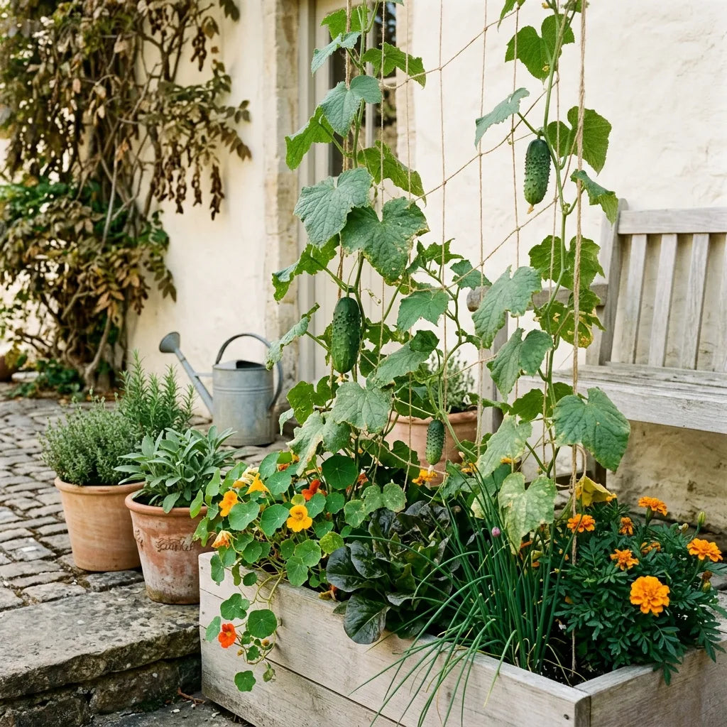 パリの緑キュウリの種(Cucumis sativus) — 画像 4