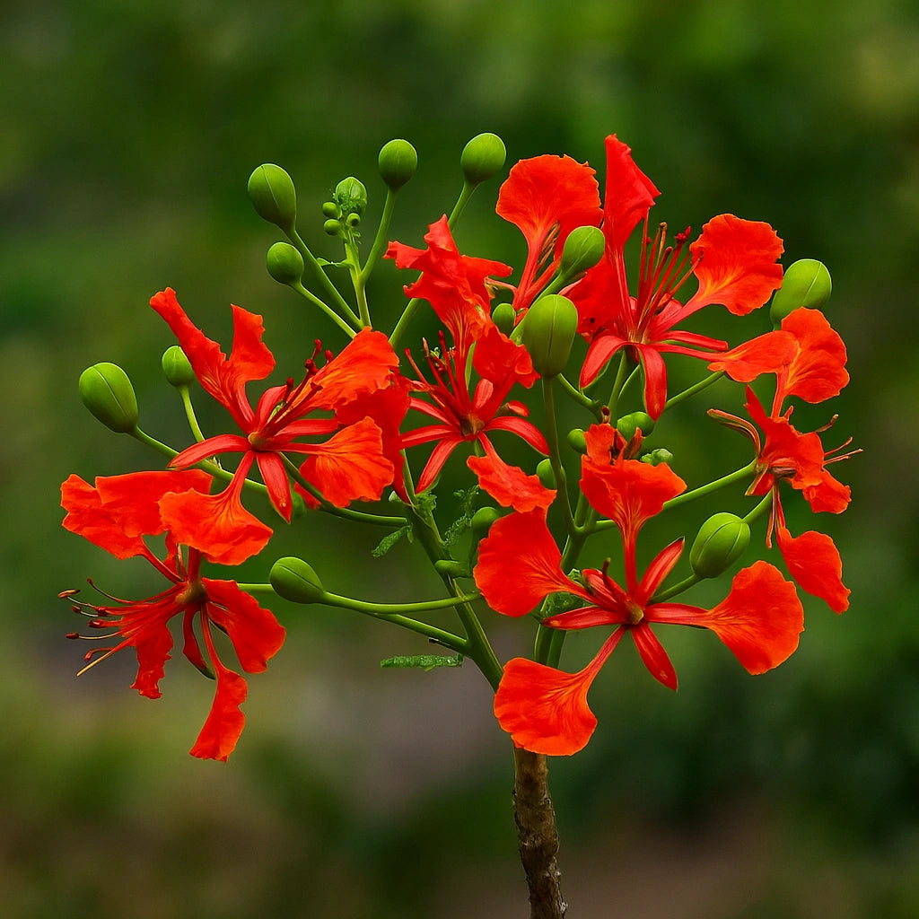 5颗凤凰木种子(Delonix regia)