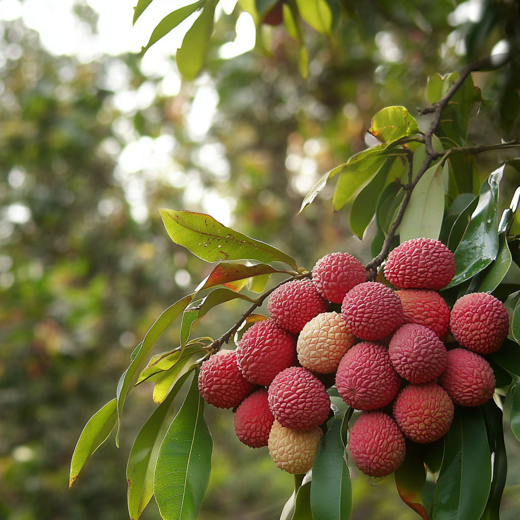 6 frön av kinesisk litchi