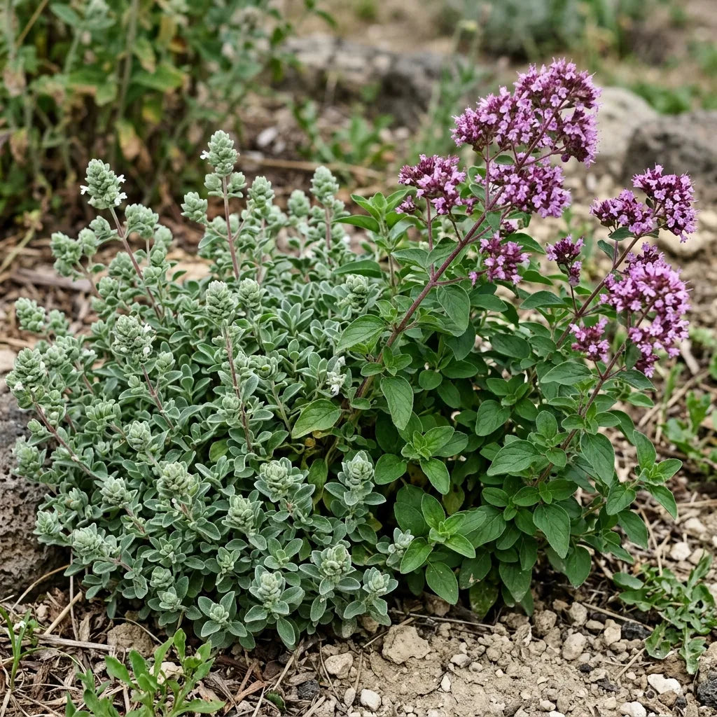 Marjolaine et origan côte à côte au jardin : comment les distinguer — SemiSauvage