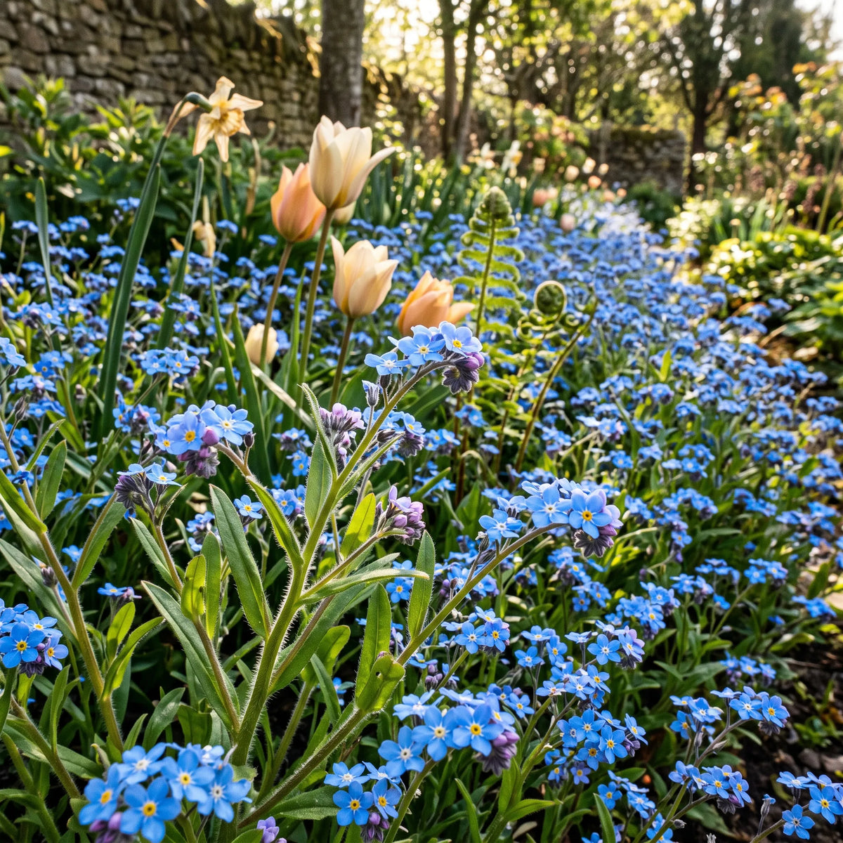 皇家蓝勿忘草种子(Myosotis sylvatica) — 图片 2