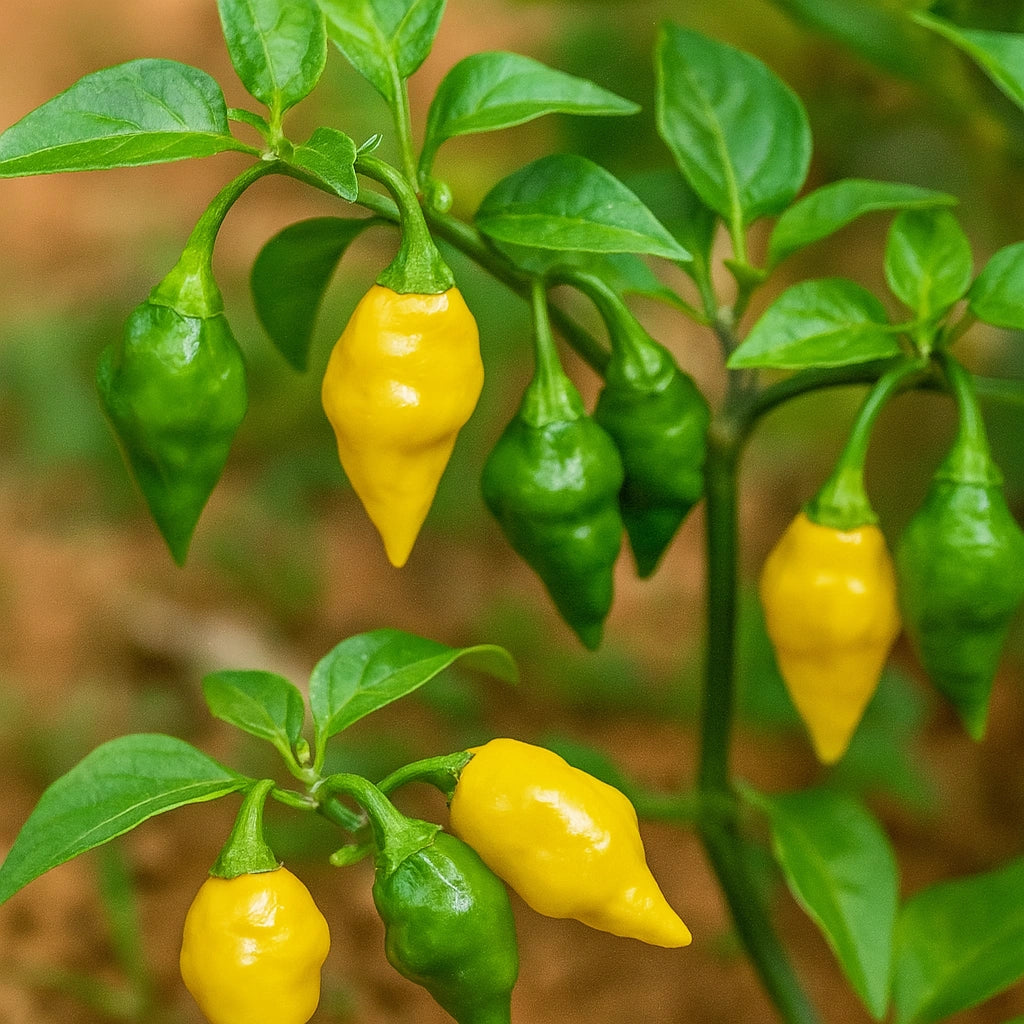 25粒のレモンハバネロ唐辛子の種(Capsicum chinense)