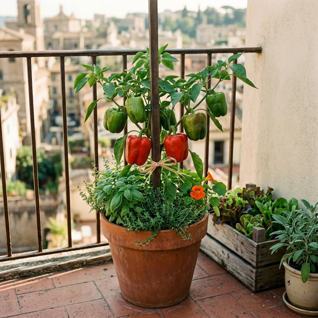 カリフォルニア・ワンダー・ピーマンの種(Capsicum annuum) — 画像 5