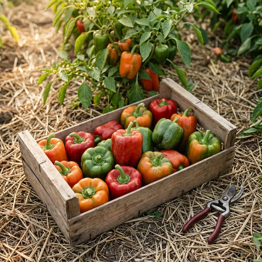 カリフォルニア・ワンダー・ピーマンの種(Capsicum annuum) — 画像 6