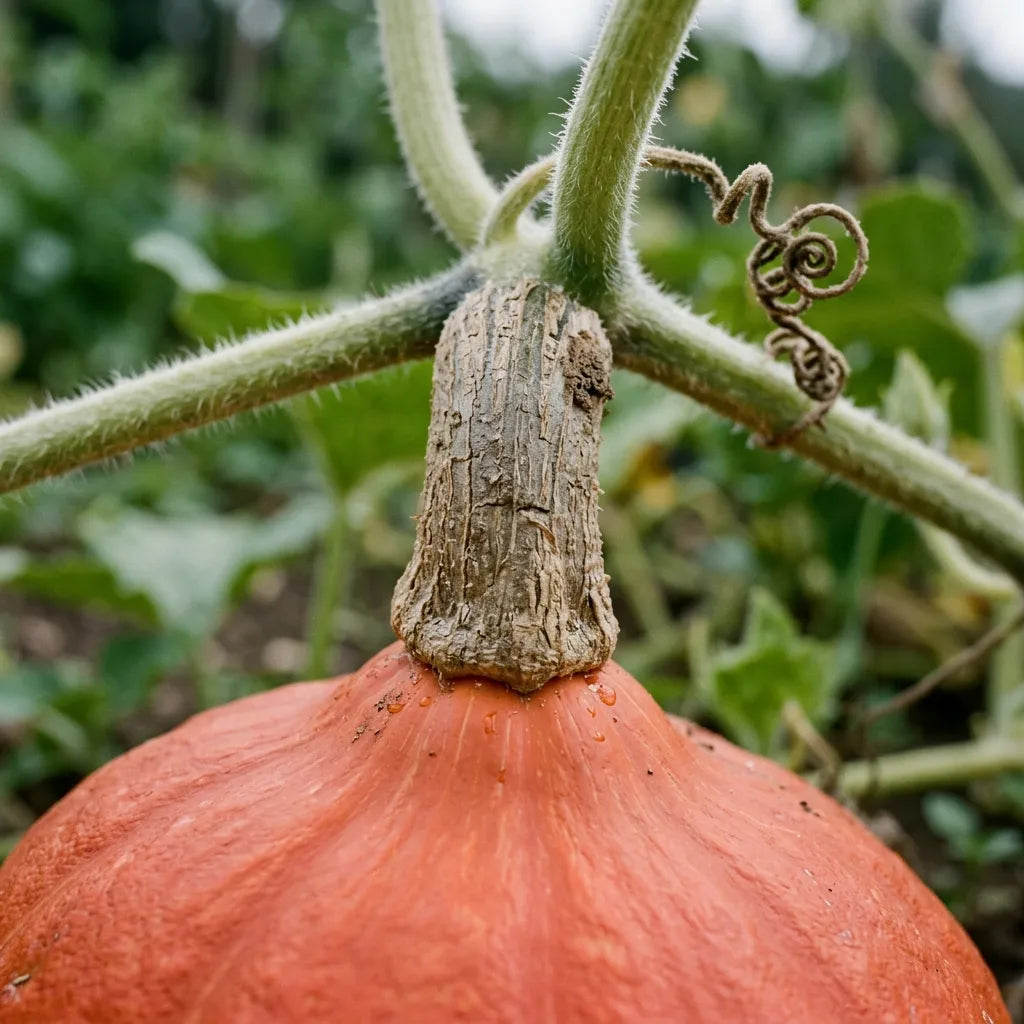 Pédoncule cylindrique et liégé de Cucurbita maxima, caractère diagnostique — SemiSauvage