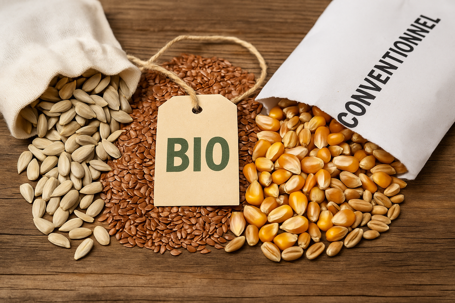 Graines bio vs graines conventionnelles : que contiennent-elles vraiment ?