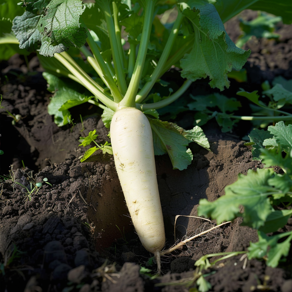 200 Japanese Radish Seeds (Daikon)