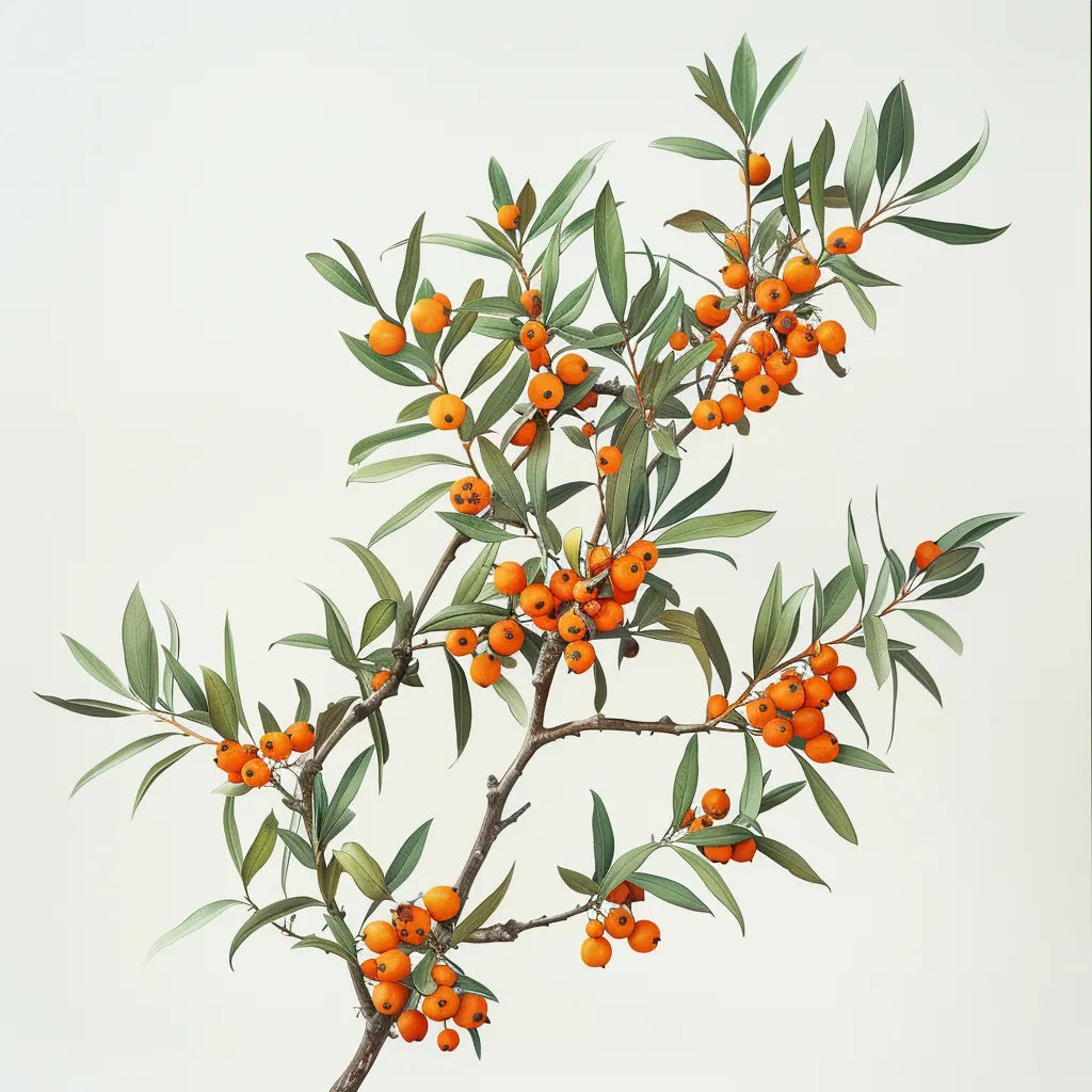 50 graines d'Argousier (Hippophae rhamnoides)