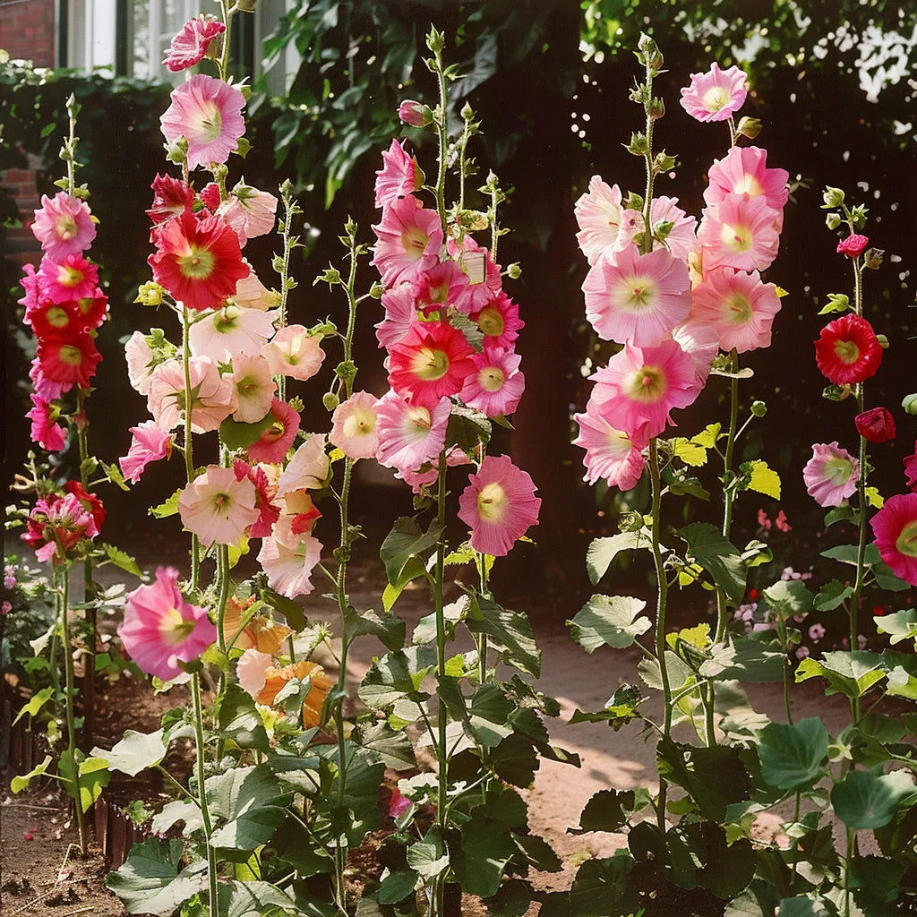 35 Hollyhock Seeds