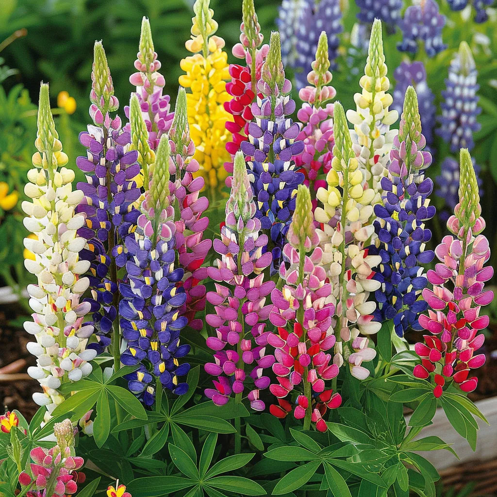 50 Russel Dwarf Lupine Seeds