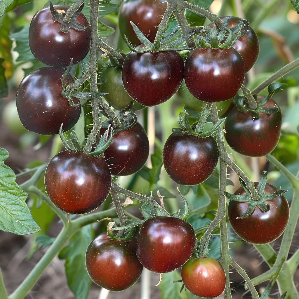 35 Black Cherry Cherry Tomato Seeds