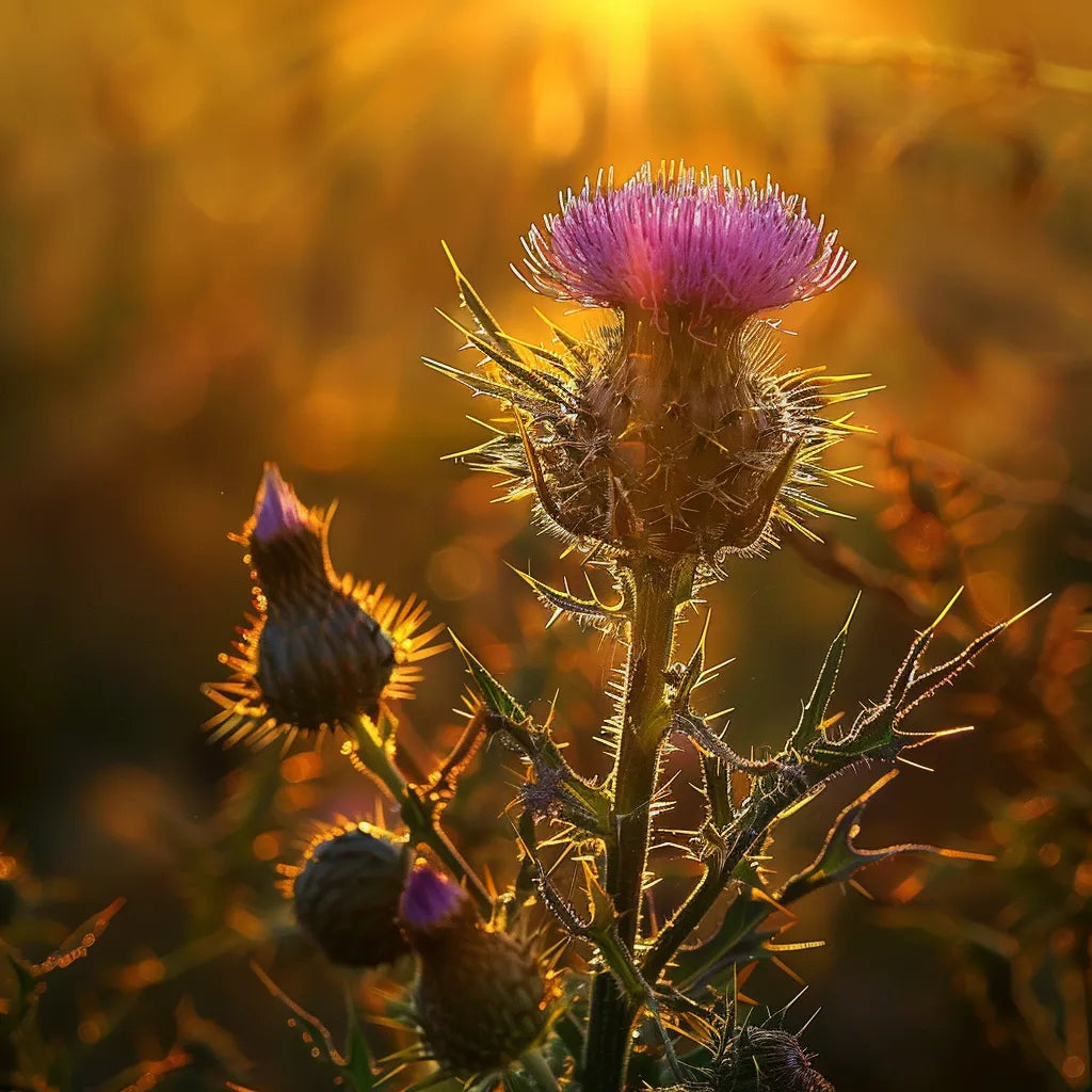 150 graines de Chardon des champs (Cirsium arvense)