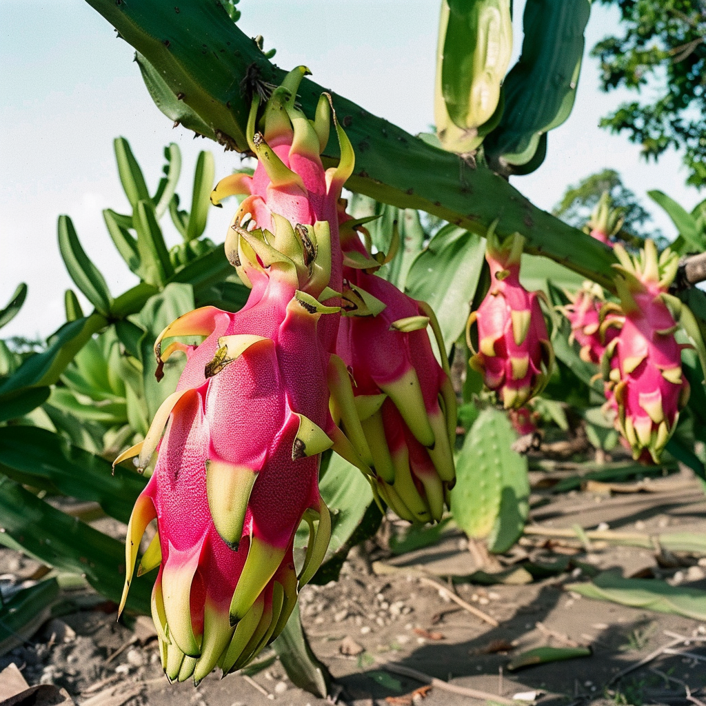 60 Graines de Fruit du Dragon (Pitaya)