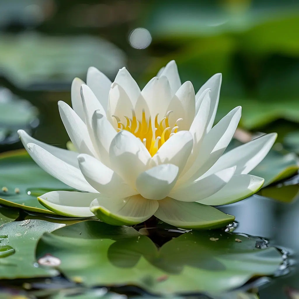 100 graines de Nénuphar blanc (Nymphaea pubescens)