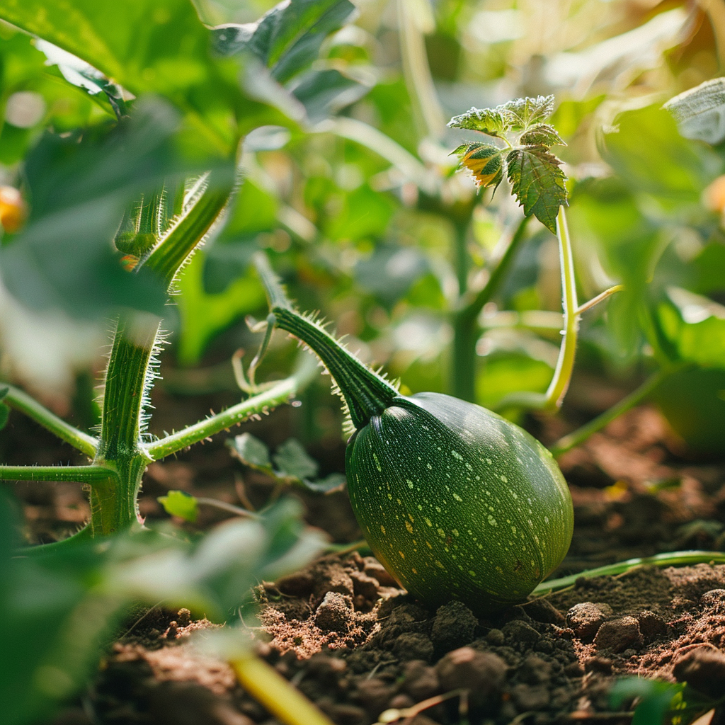 25 Round Zucchini Seeds