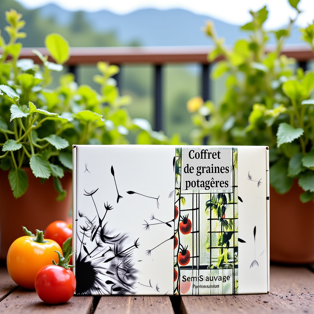 Coffret de Graines Potagères - Spécial Balcon & Terrasse