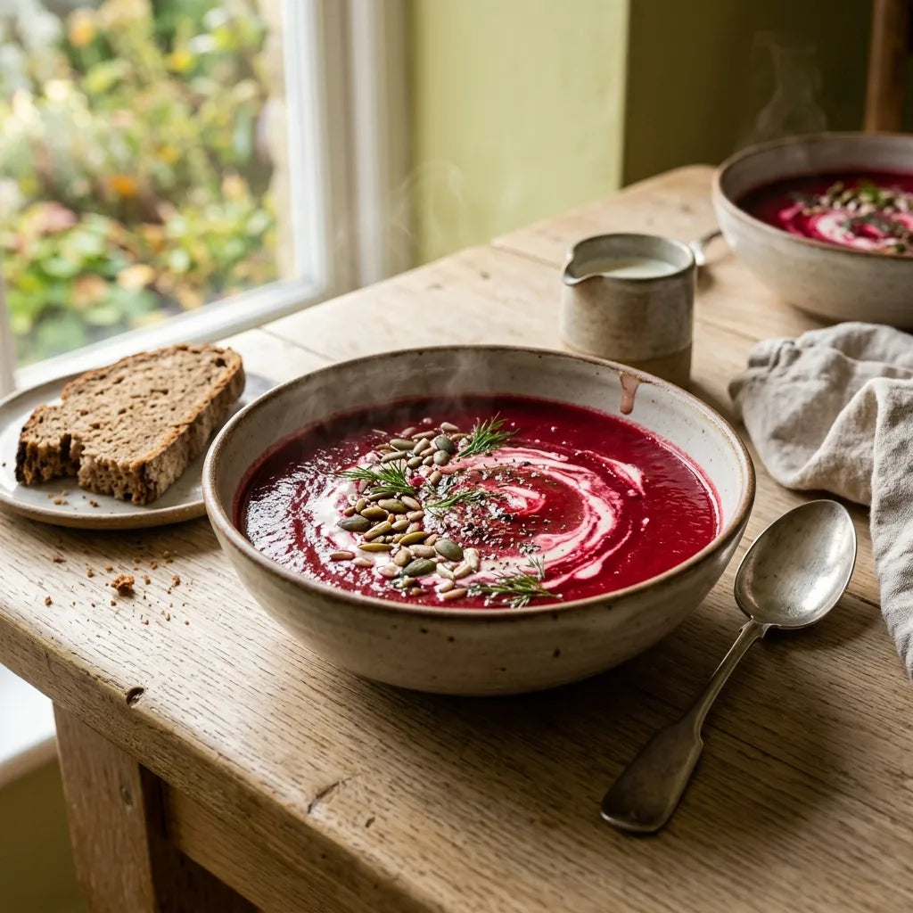 Velouté de betterave rouge (Beta vulgaris) — SemiSauvage