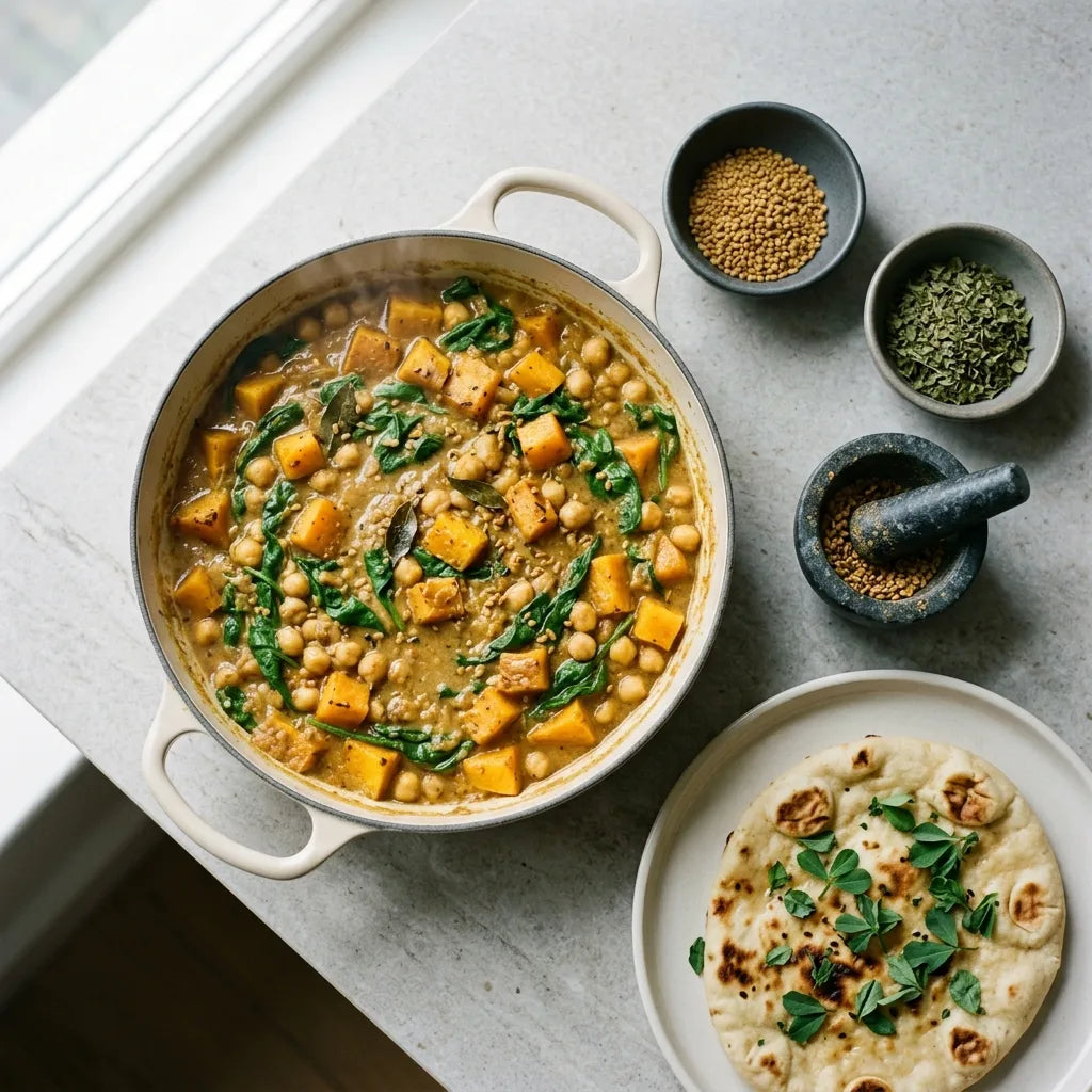 Curry parfumé au fenugrec, graines et feuilles séchées — SemiSauvage