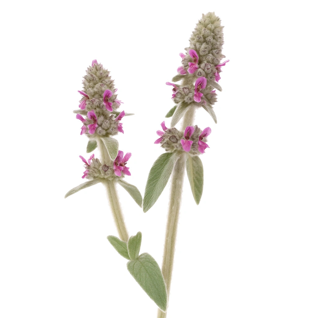 25 Graines d'Epiaire Oreille de Lapin (Stachys lanata pink)