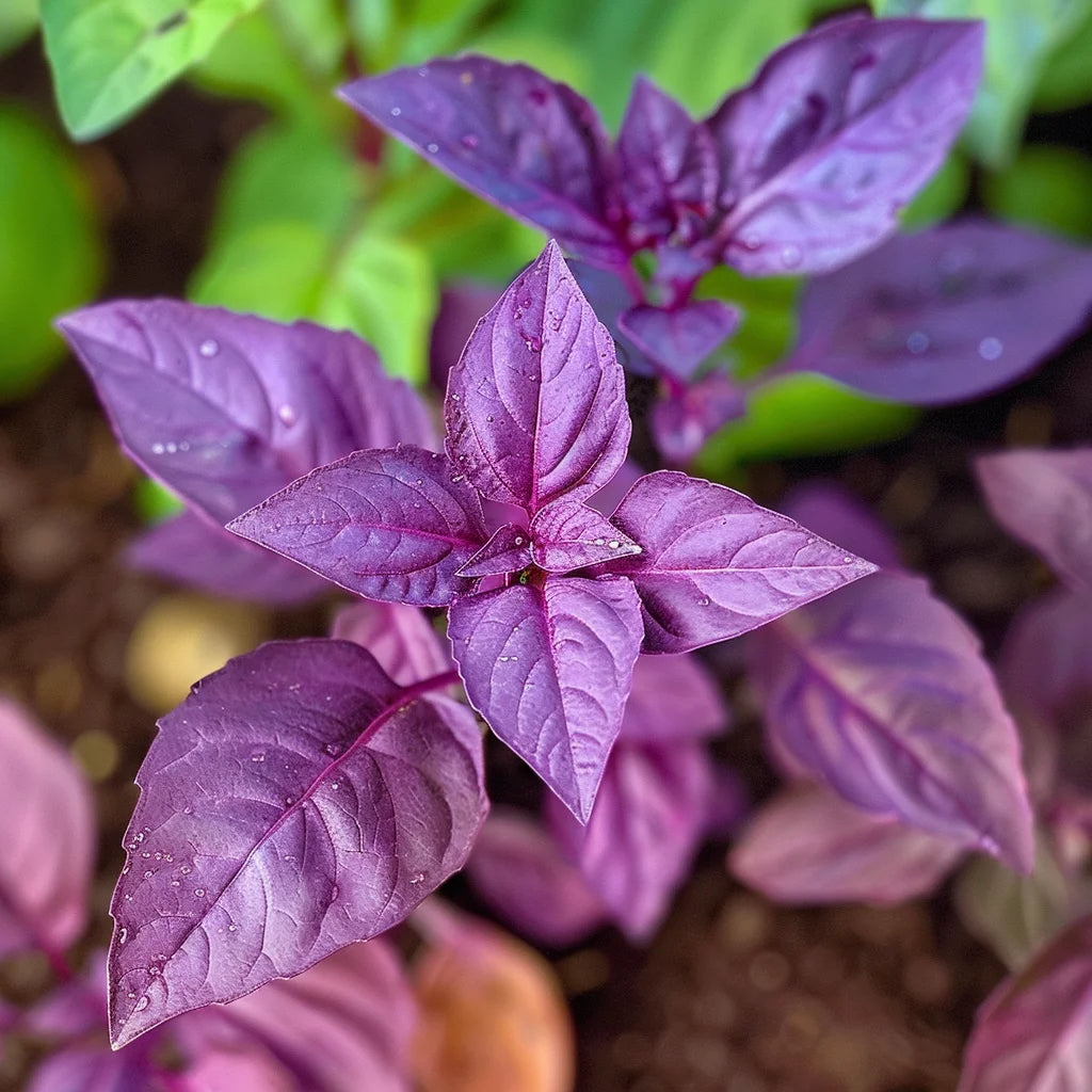 150 Graines de Basilic Pourpre