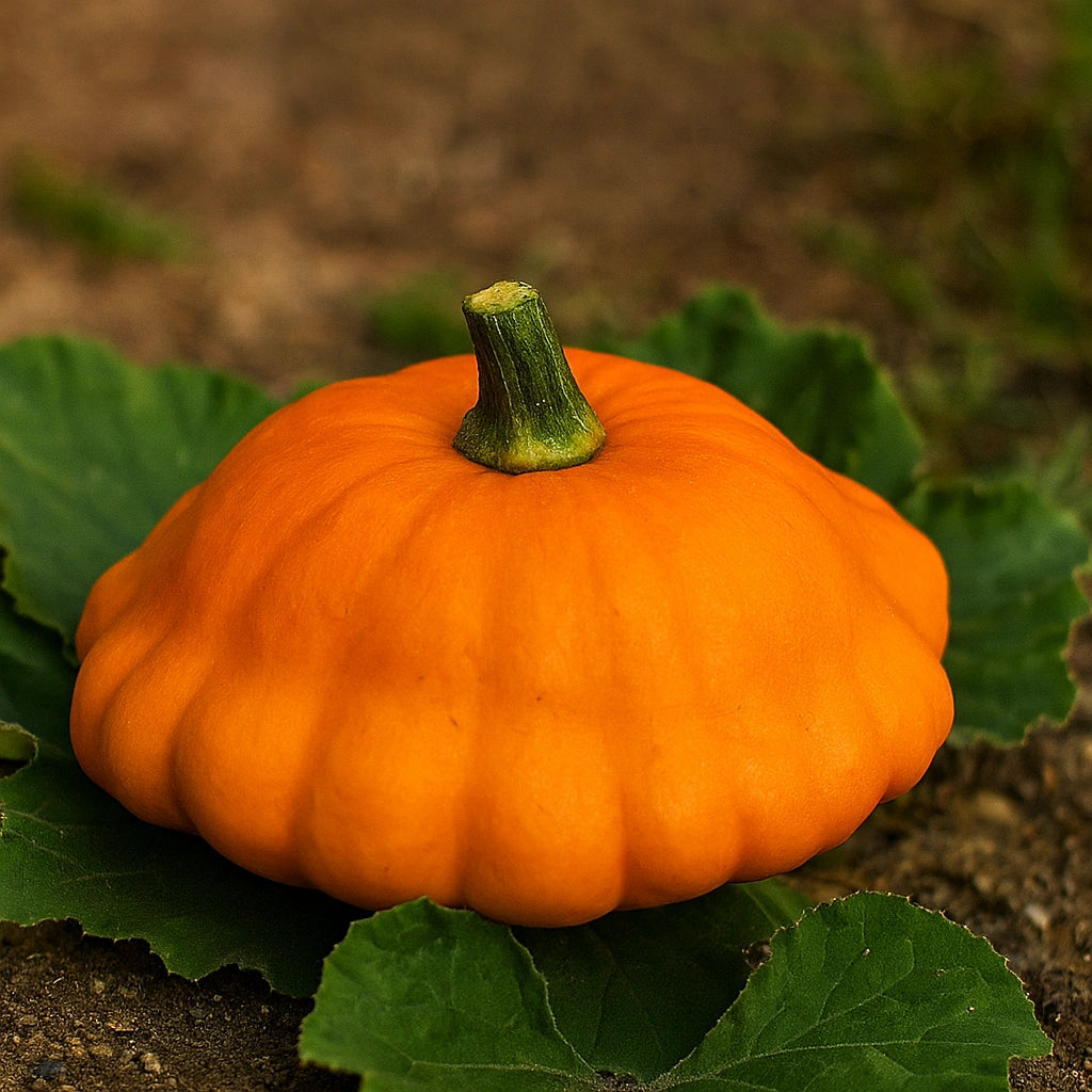 15 Orange Pâtisson Frø (Cucurbita Pepo)
