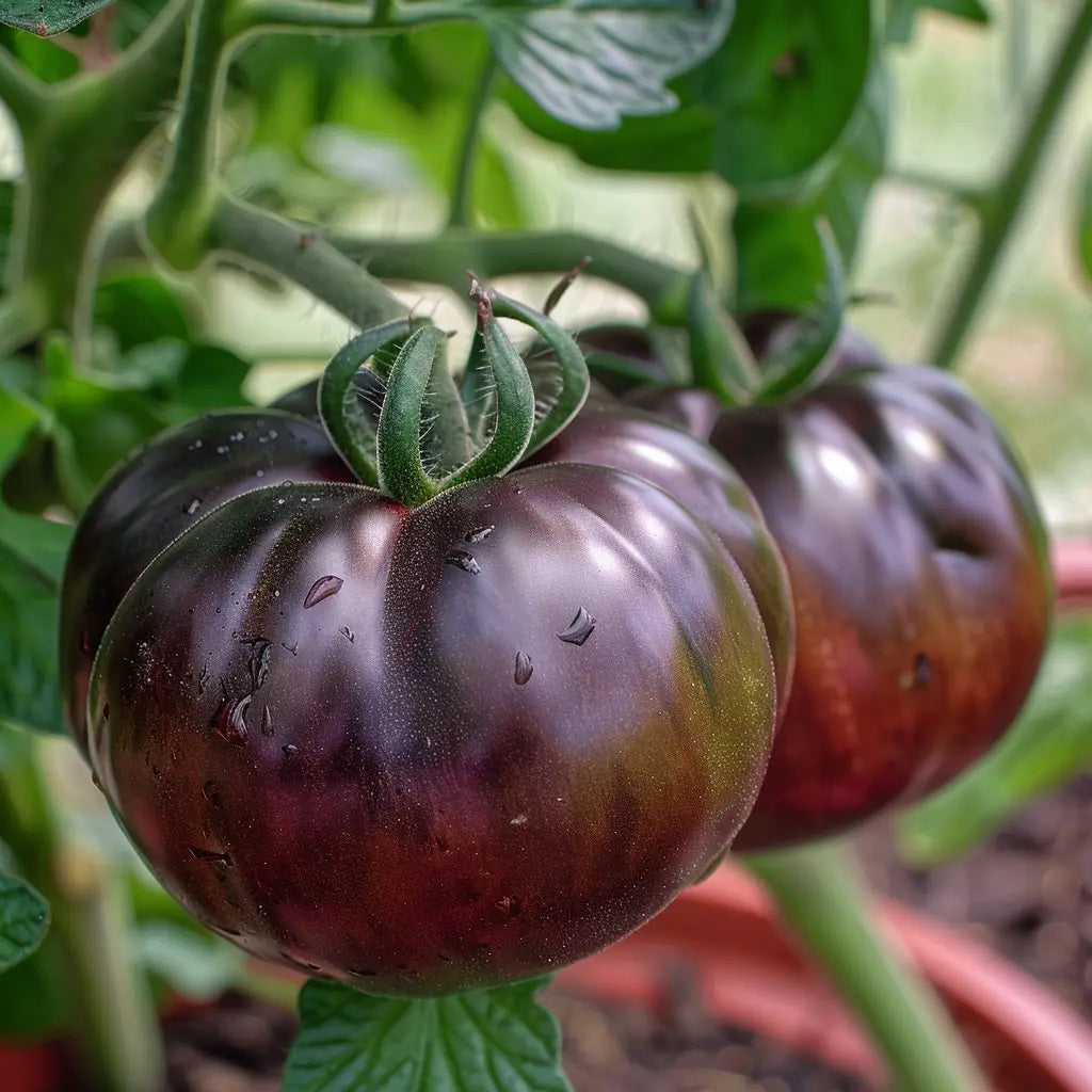 35 Graines de Tomate Noire de Crimée (origine Française)